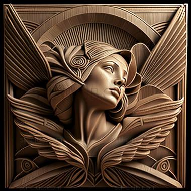 3D model art deco (STL)